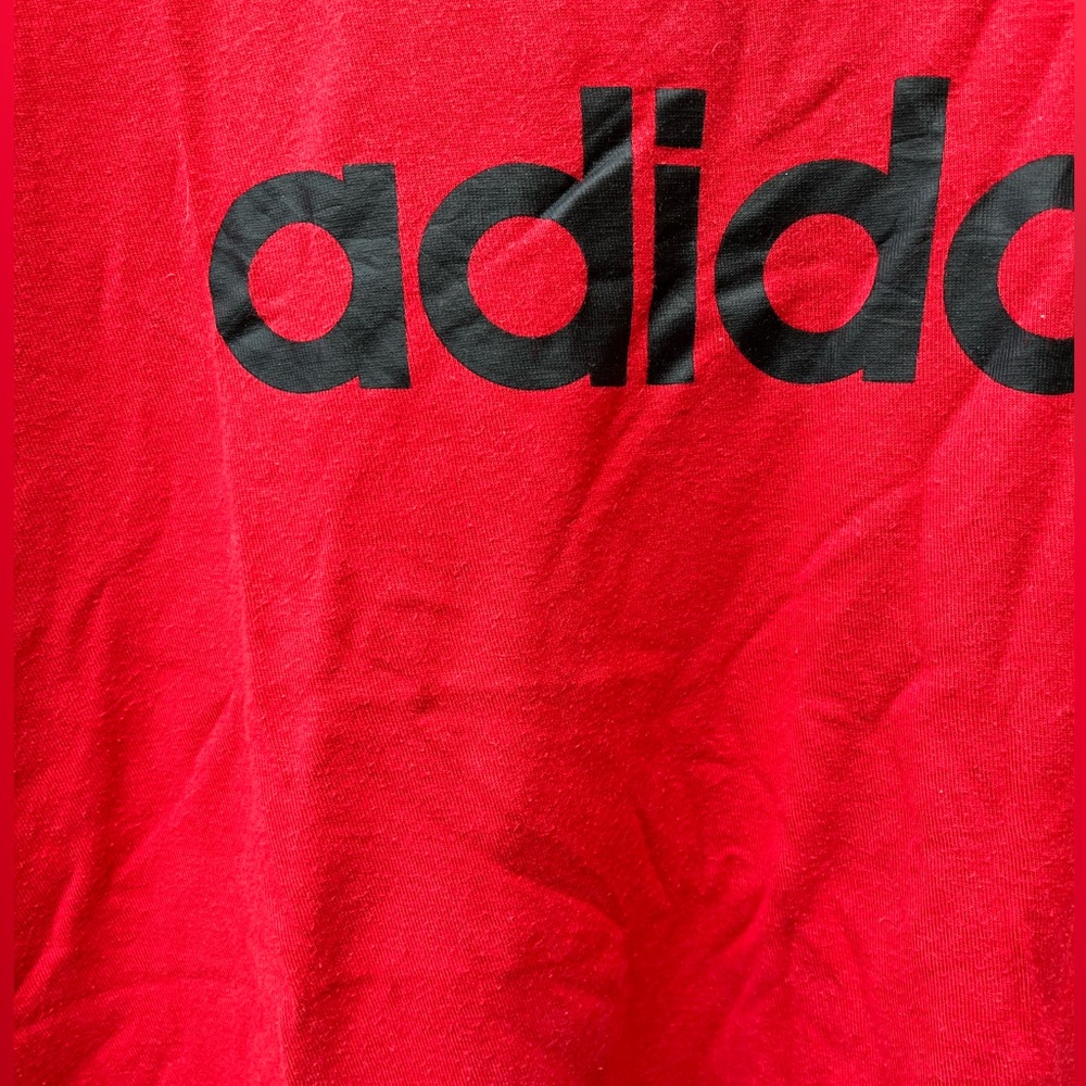 Adidas Red Tee - Picture 3 of 8